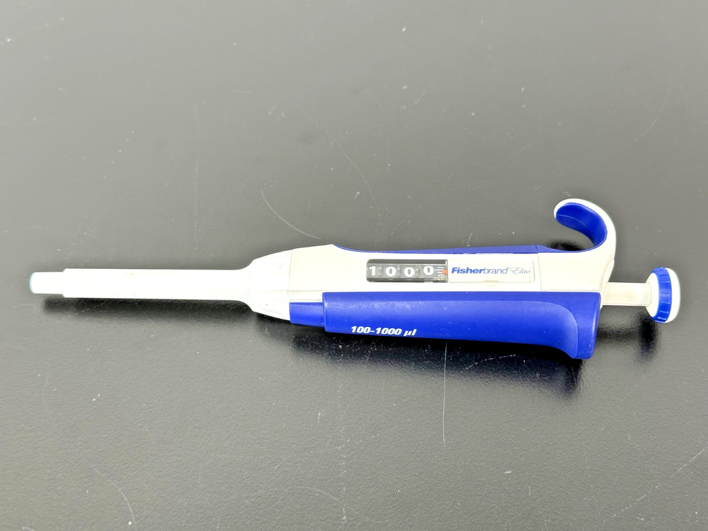 Fisherbrand Elite FBE01000 100 1000 µL Adjustable Single Channel Pipette0