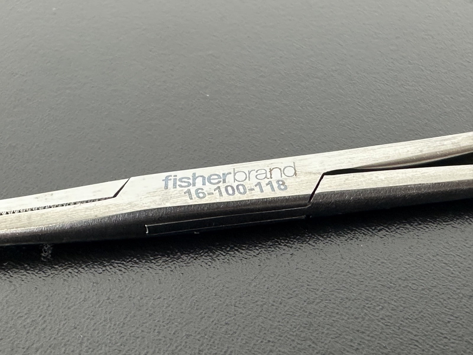 Fisherbrand 16 100 118 Stainless Steel Straight Hemostat Artery Forceps Clamp2