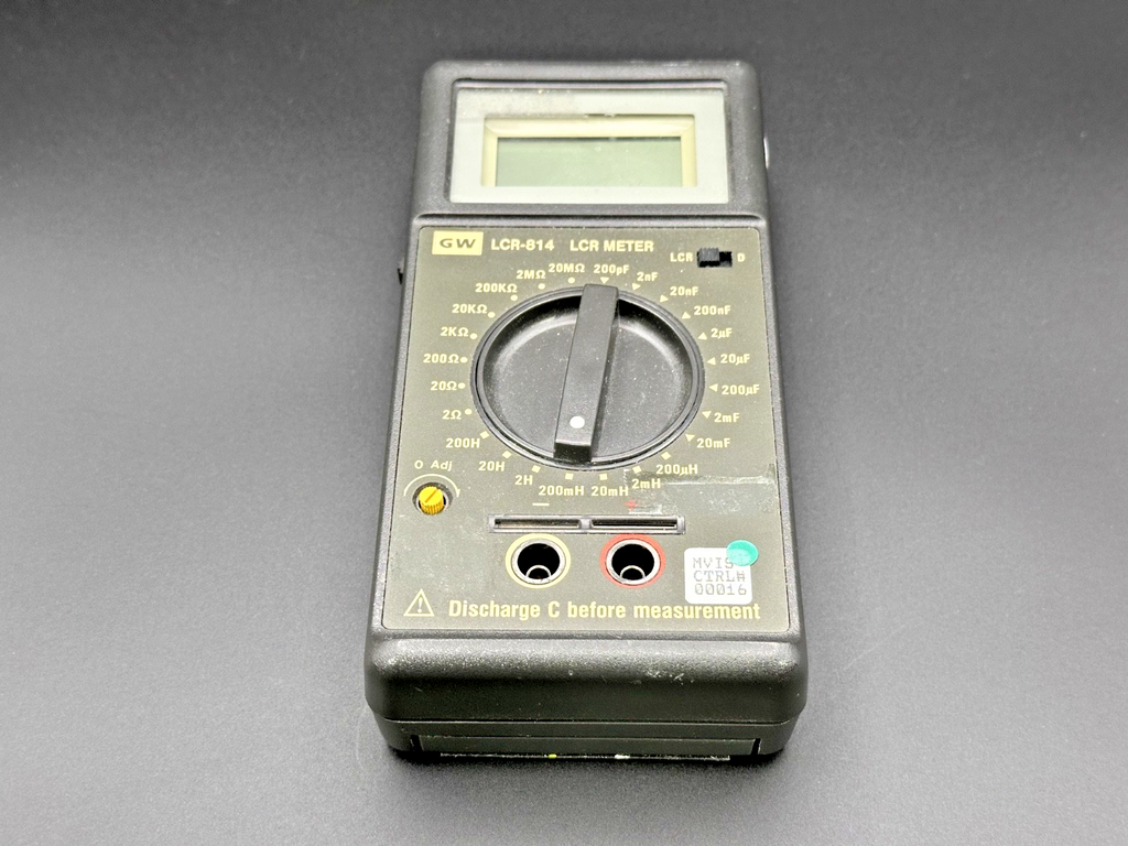 GW Instek LCR 814 Handheld Digital LCR Meter Inductance Capacitance Resistance0