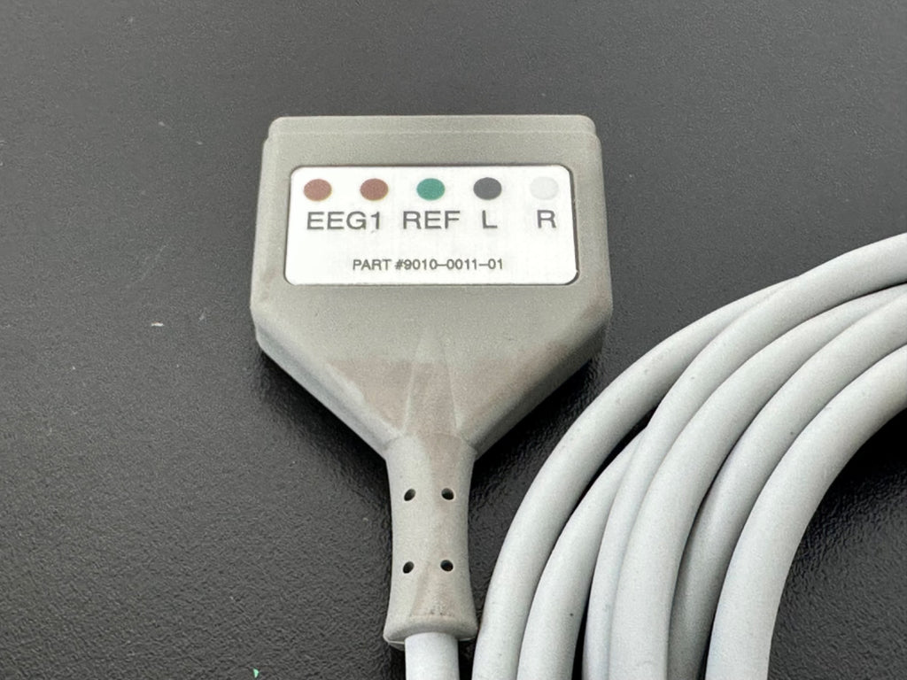 MECTA Safety Monitor Cable Part # 9010 0011 01 ECG EEG Trunk Lead Wire Gray1