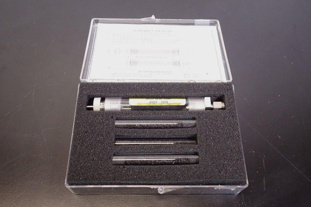 Agilent RDT 1020 Trap Splitvent & 3 PK Cart1