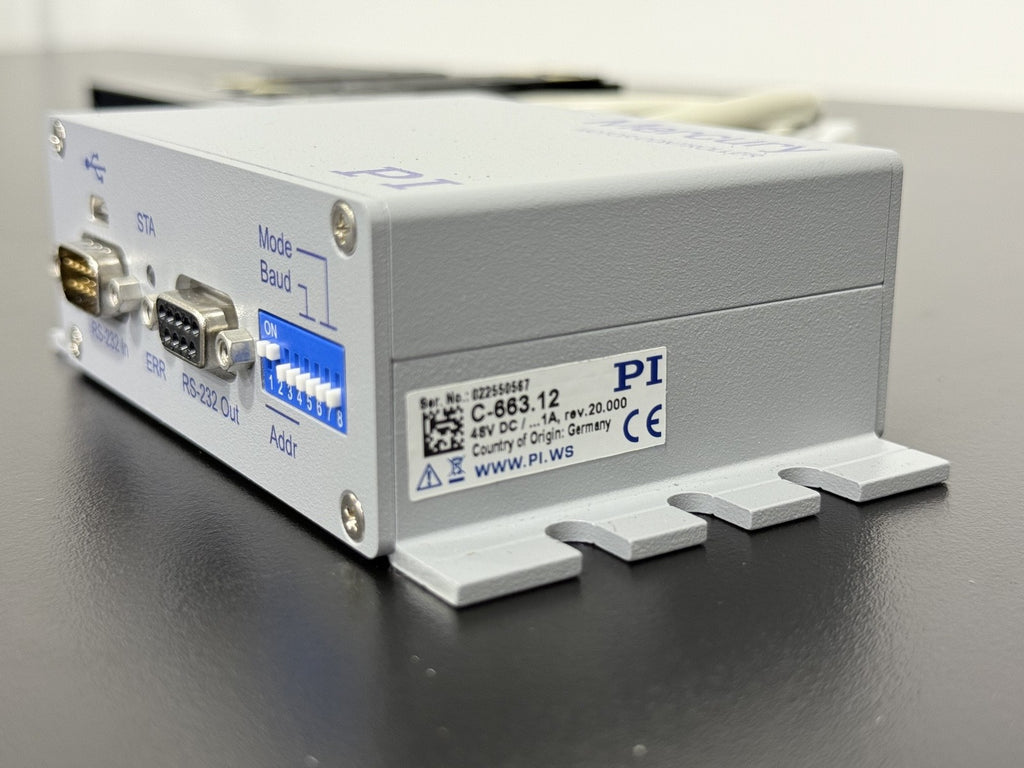 Physik Instrumente C 663.12 Motion Controller w/ L 836 Stage4