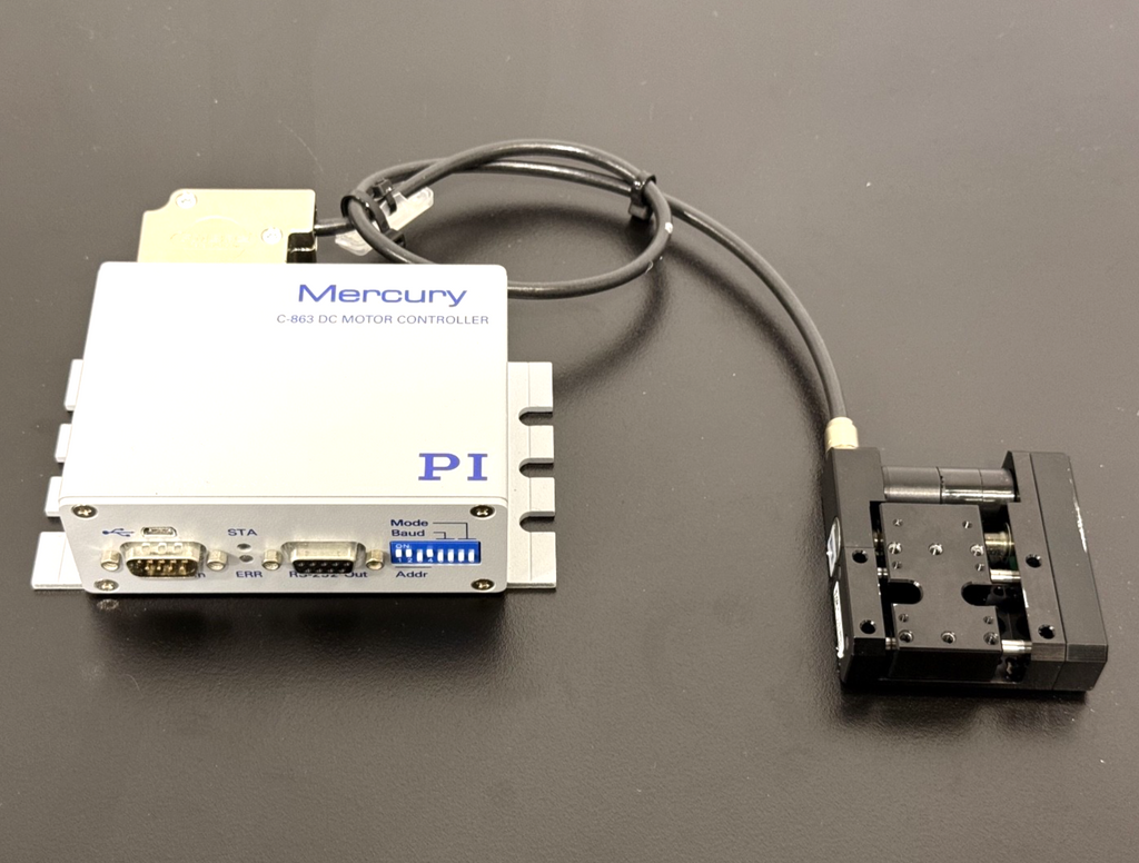 Physik Instrumente PI M 110 Linear Stage w/ Mercury C 863.11 Controller0