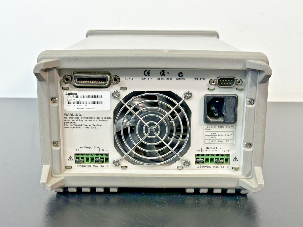 Agilent E3647A Dual Output DC Power Supply 35V/0.8A 60V/0.5A Tested Working1