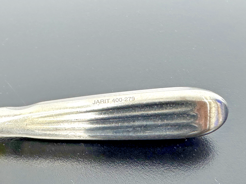 JARIT 400 279 Boies Straight Elevator 7.5" Stainless Steel Instrument1