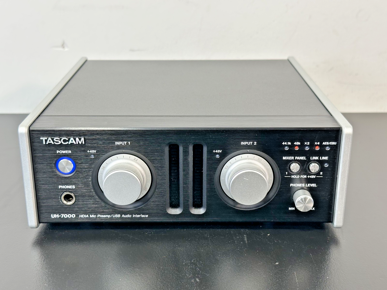TASCAM UH 7000 HDIA Mic Preamp USB Audio Interface 24 Bit 192kHz Working0