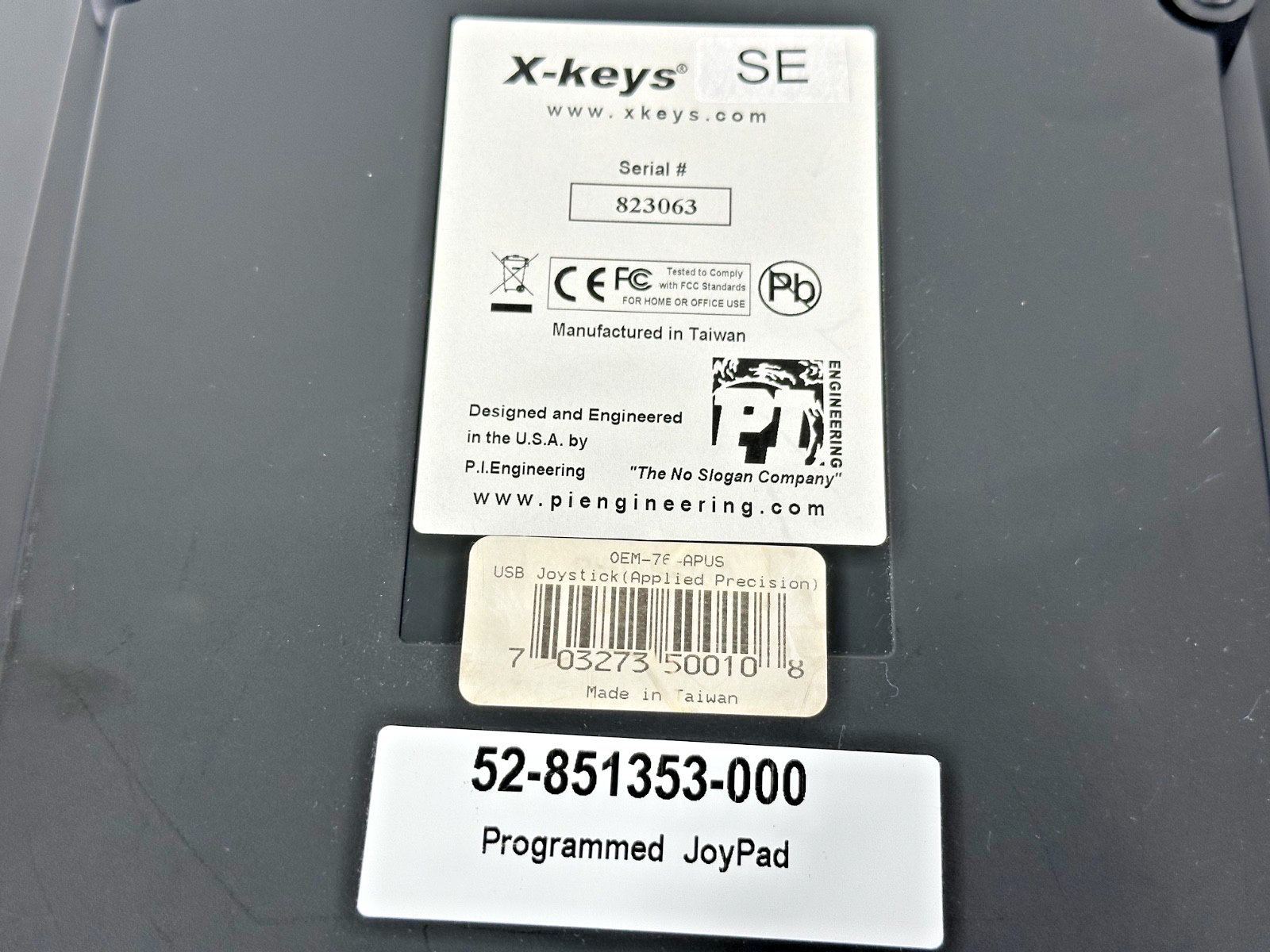 Applied Precision 52 852097 103 ImageServer w/ X Keys JoyPad Used Untested7