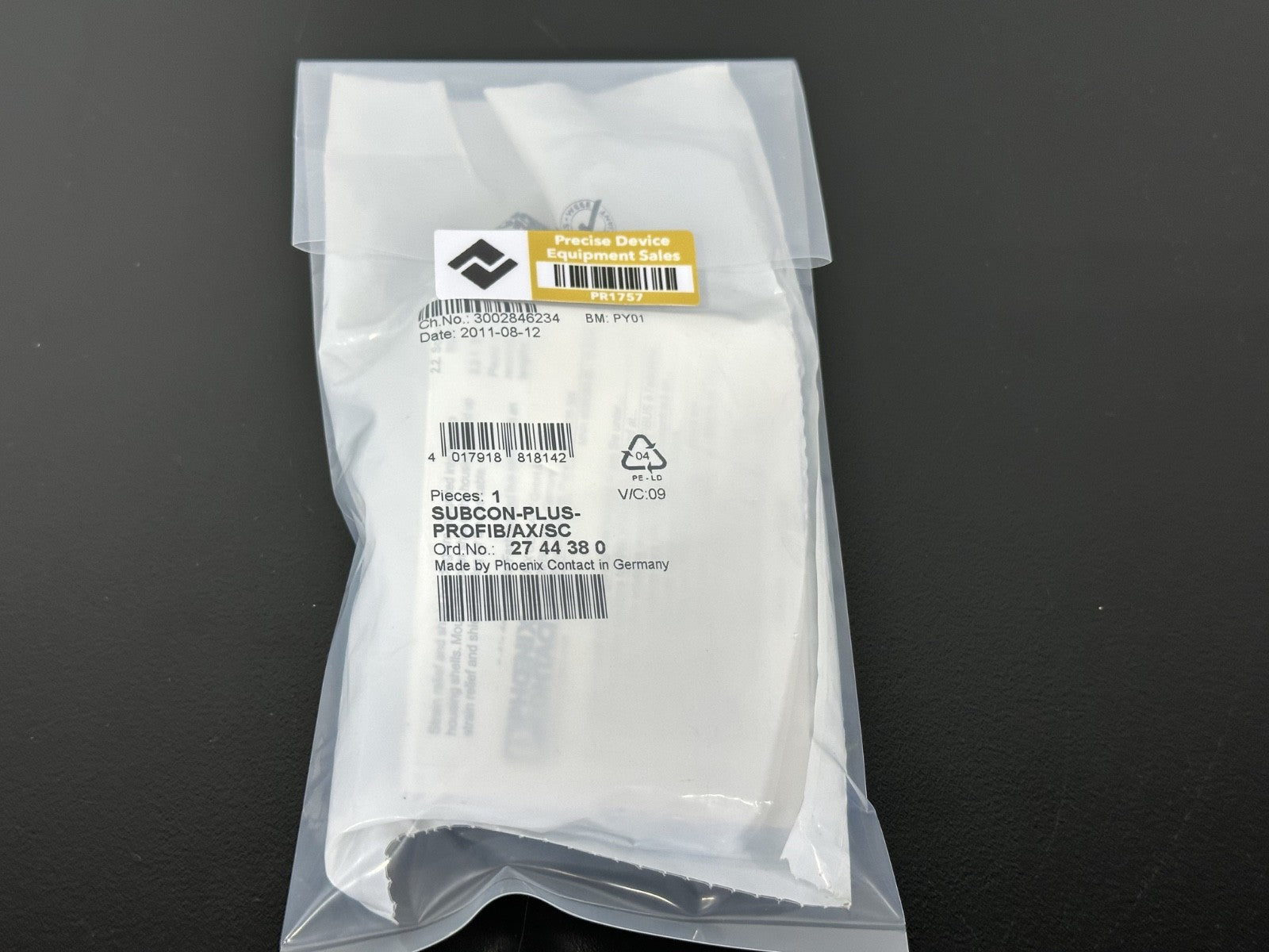 Phoenix Contact 2744380 SUBCON PLUS PROFIB/AX/SC PROFIBUS Connector3