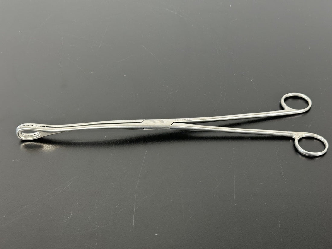 Codman 30 5695 Codman 77 Stainless Surgical Ring Forceps Instrument0