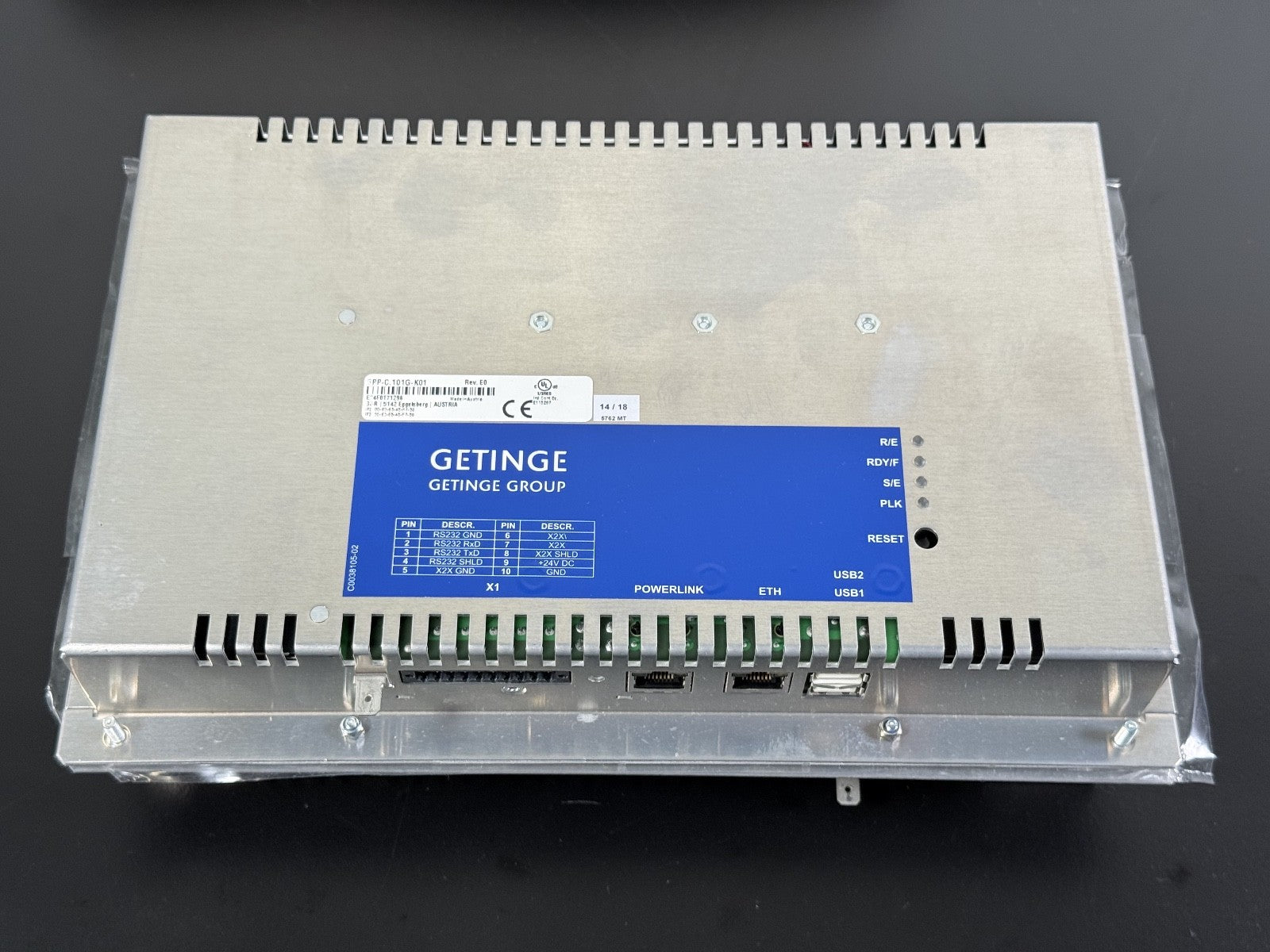 Getinge 5PP C.101G K01 DISPLAY UNIT1