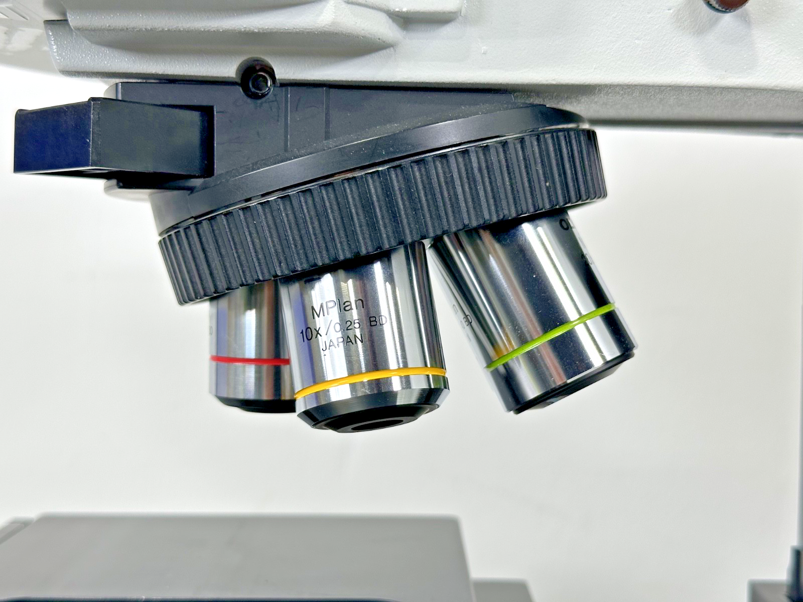 Olympus BX60MFS Trinocular Metallurgical Microscope w/5 MPlan Objectives Working8