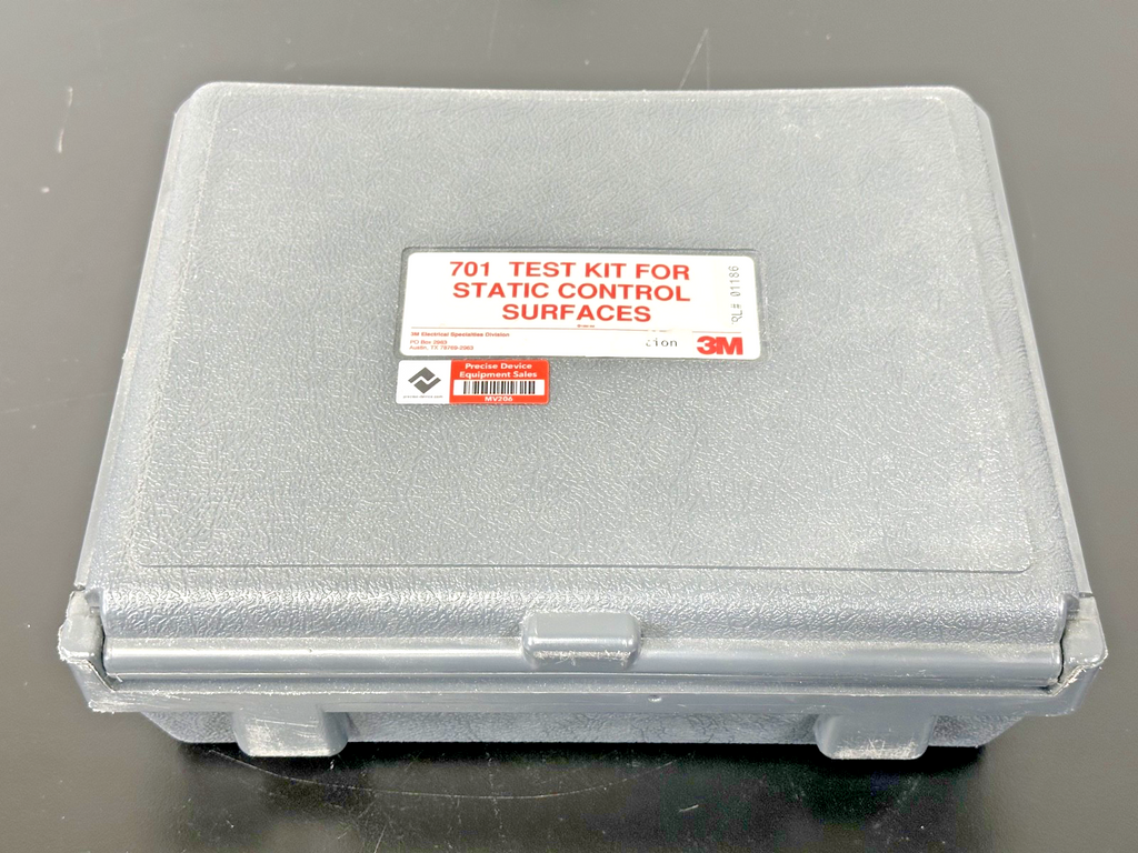 3M 701 Megohmmeter Static Control Surface Resistance ESD Test Kit w/ Weights4