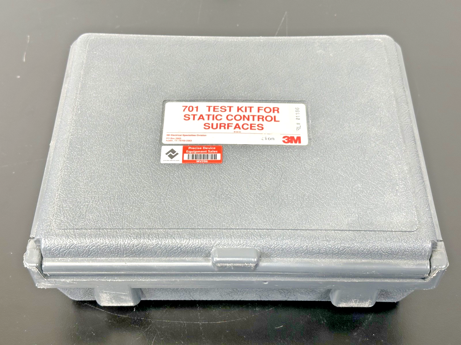 3M 701 Megohmmeter Static Control Surface Resistance ESD Test Kit w/ Weights4