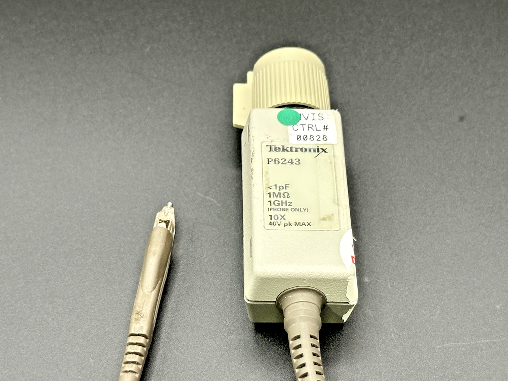 Tektronix P6243 1GHz 10X Active FET Oscilloscope Probe 1MΩ 40V1