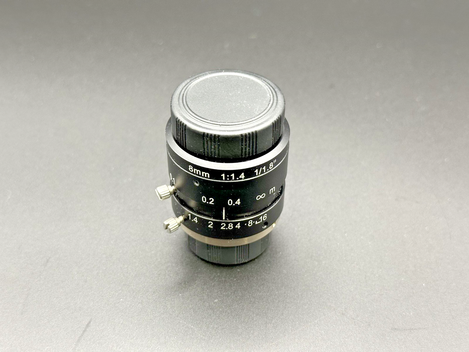 8mm f/1.4 1/1.8" C Mount Machine Vision Camera Lens Adjustable Iris0