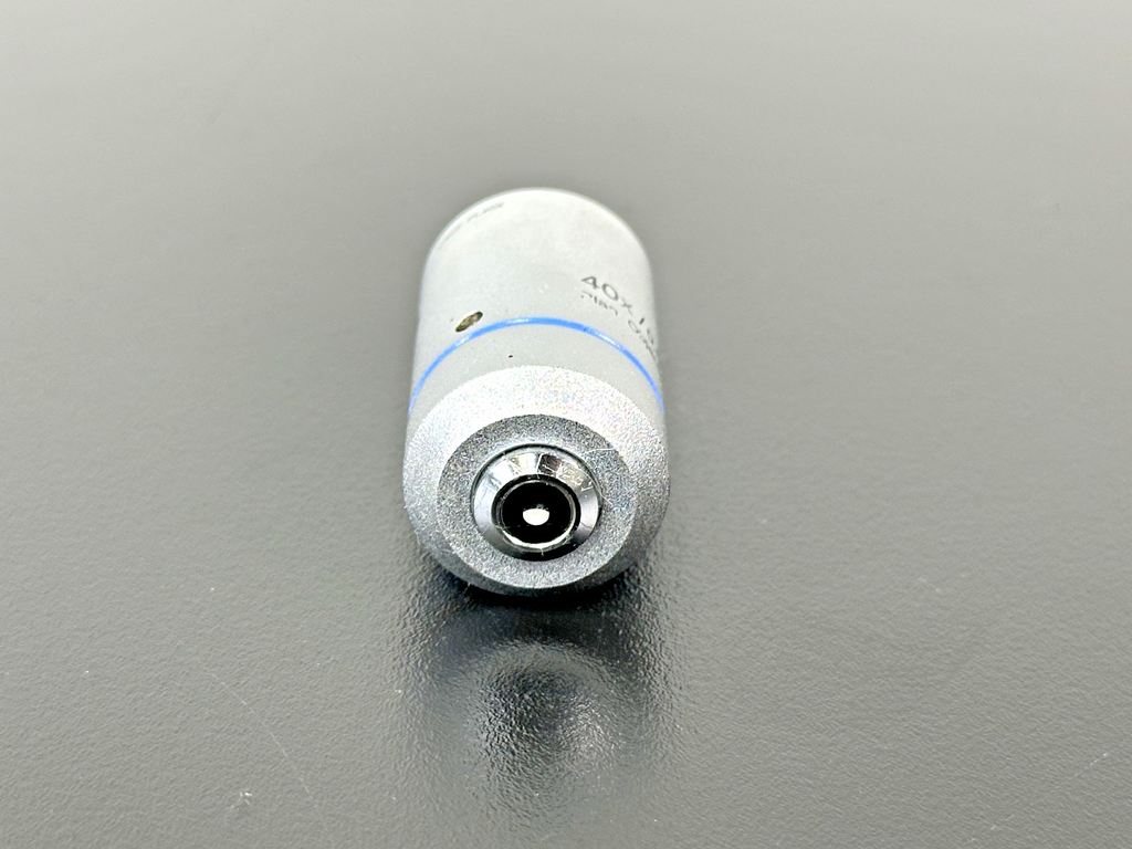 Olympus 40X 0.65 Plan Objective Microscope Lens Infinity FN203