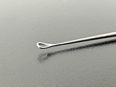 V. Mueller AU5601 Freimuth Serrated Oval Loop Curette 6.25in1