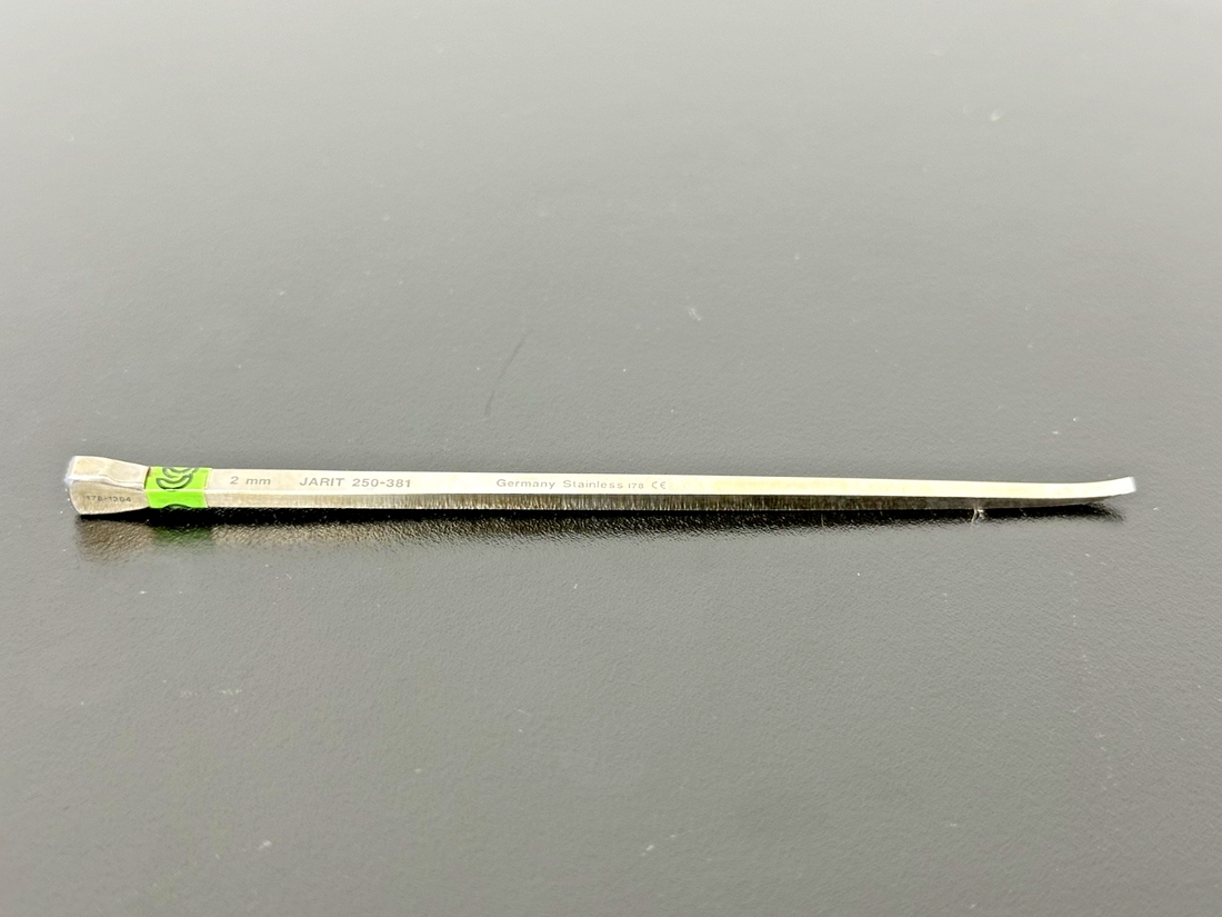 Jarit 250 381 Lambotte Mini Osteotome Curved 2mm 5" Stainless0