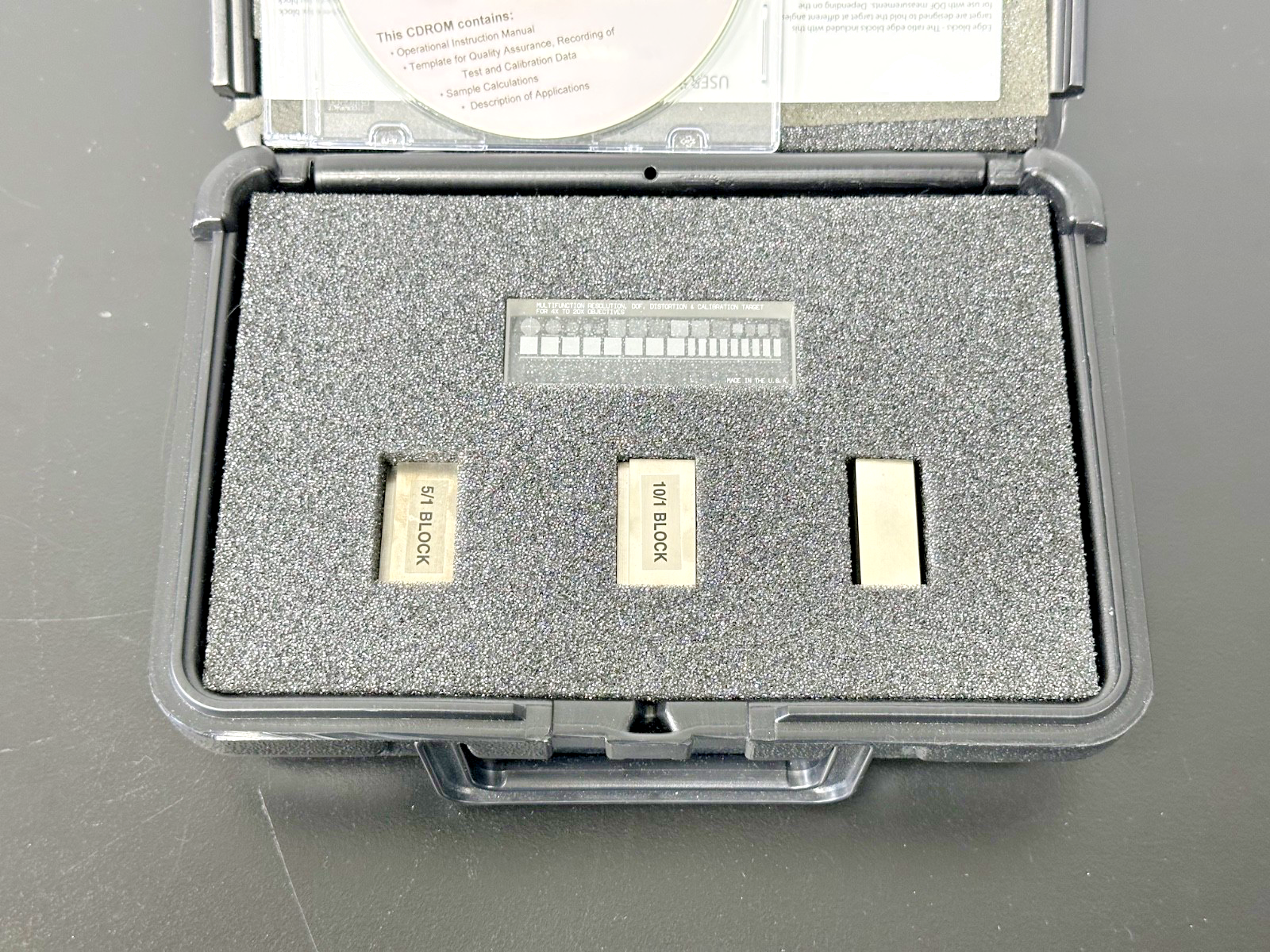 Max Levy Autograph DA029 Multifunction Calibration Target Kit 4X 20X2