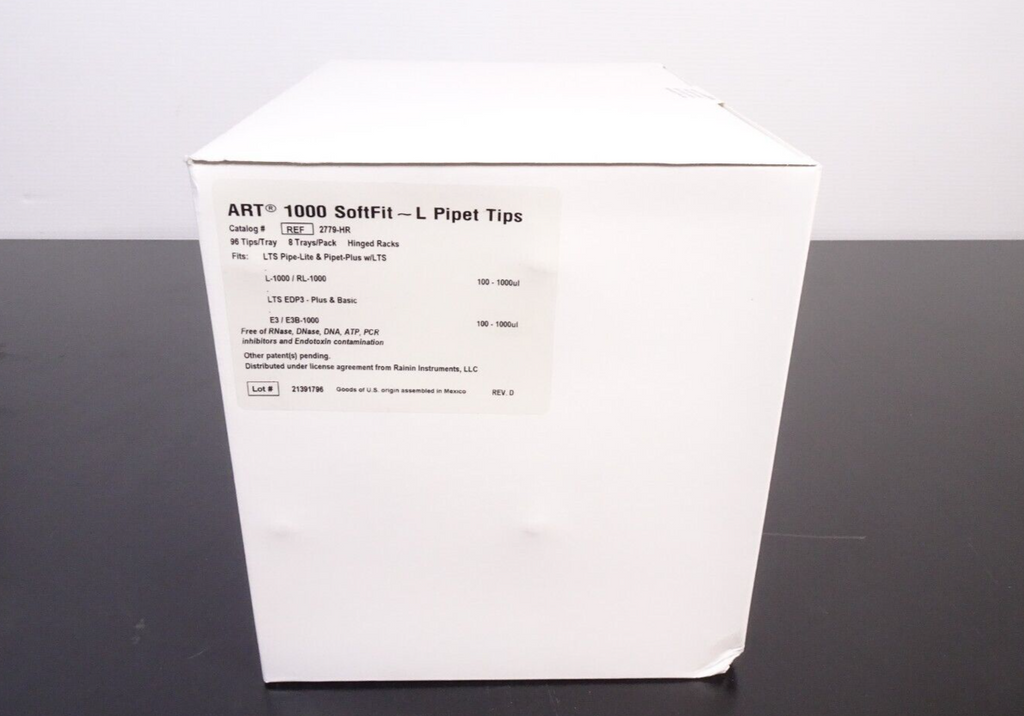 Molecular BioProducts ART 2779 HR 1000μL SoftFit L Sterile Pipette Tips2