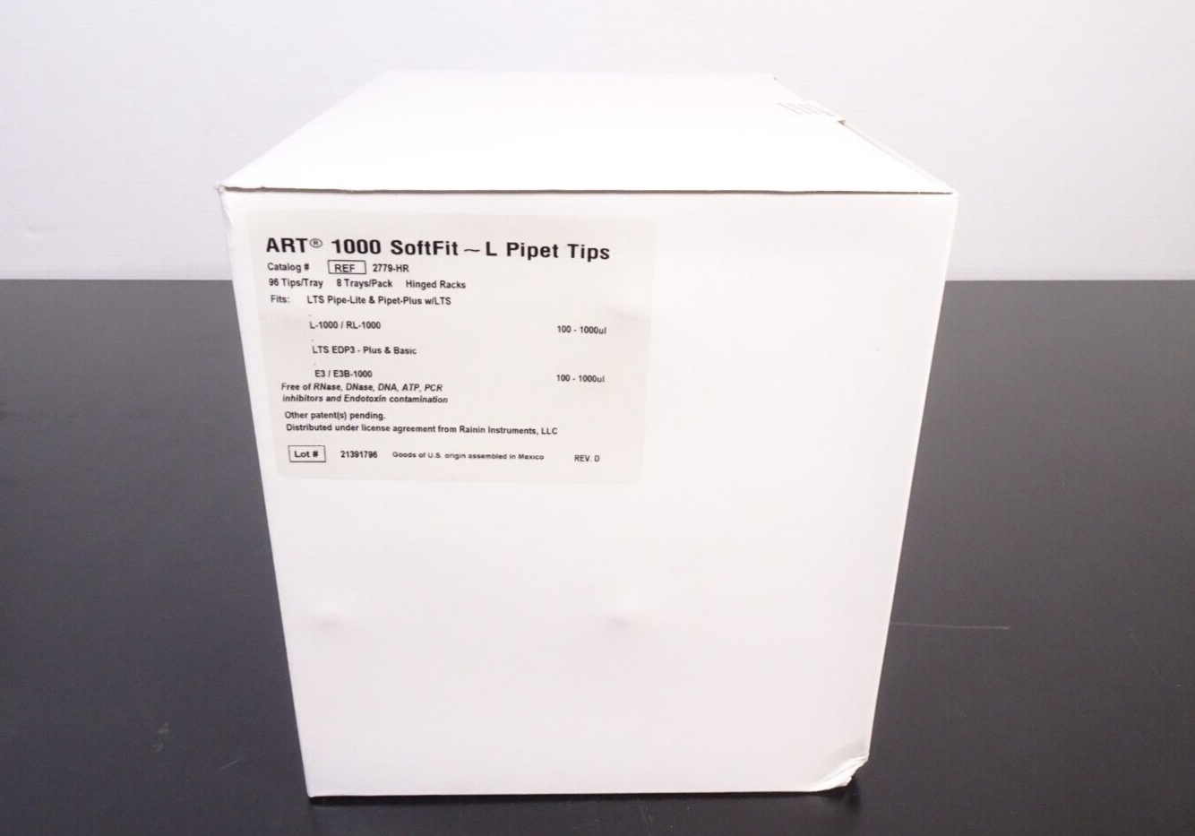 Molecular BioProducts ART 2779 HR 1000μL SoftFit L Sterile Pipette Tips2