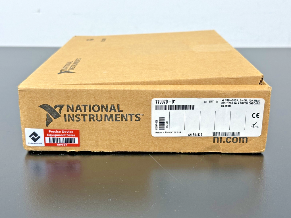 National Instruments NI USB 5133 779970 01 100 MS/s 2 Channel Digitizer Open Box5
