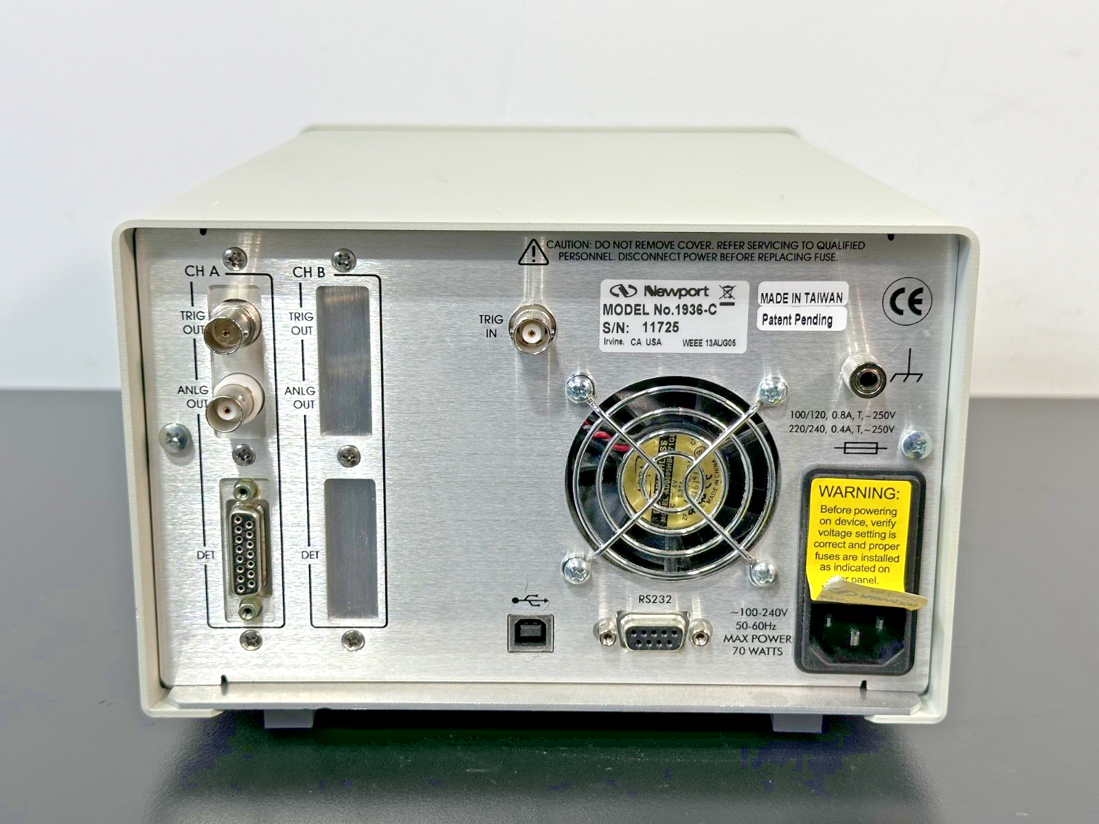 Newport 1936 C Single Channel Optical Power & Energy Meter Working2
