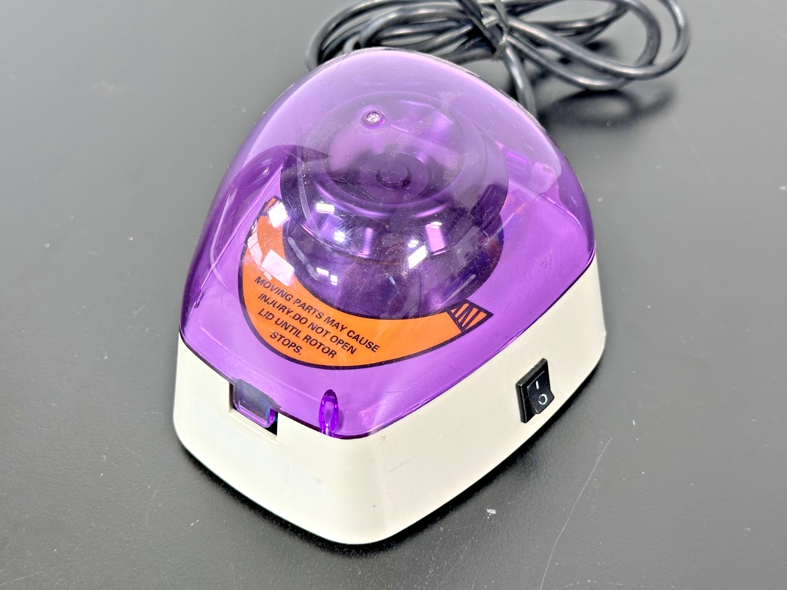 BioExpress C 1301 PC Mini Centrifuge Laboratory Centrifuge 10W Used Has Cracks0