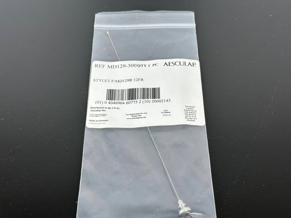Aesculap MD129 300 Intubation Stylet 12FR Surgical Instrument Germany0