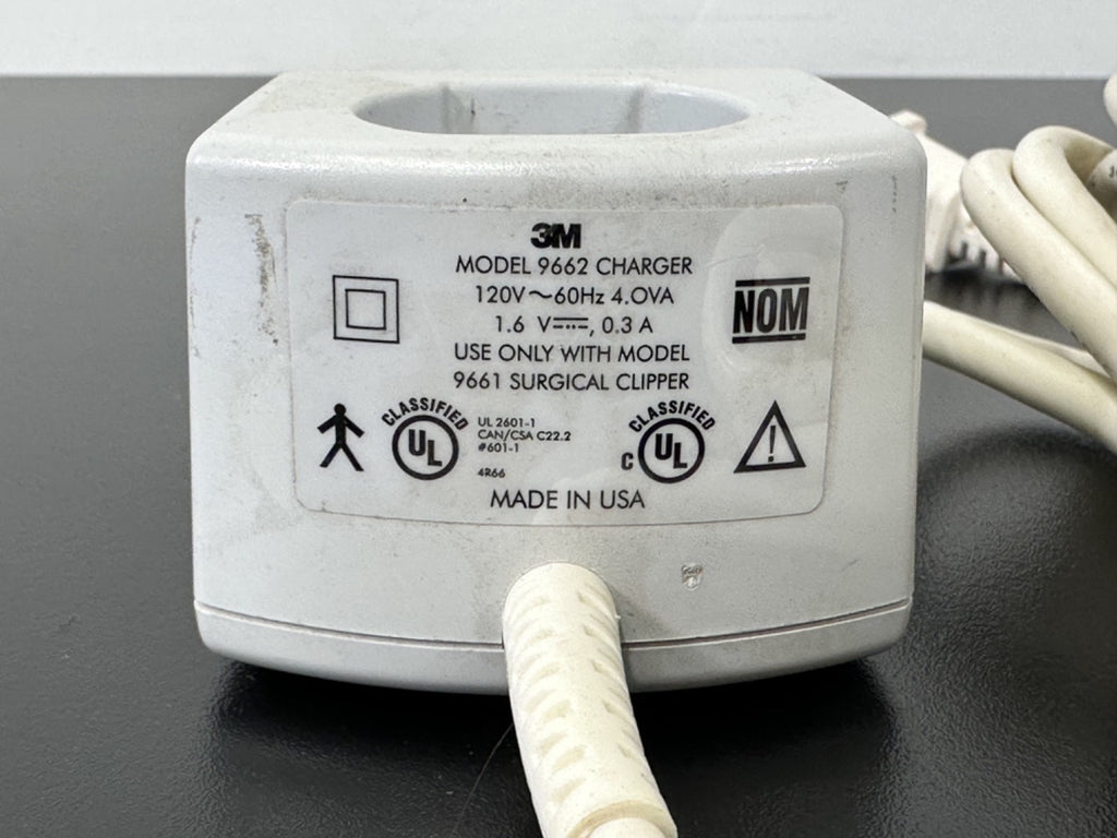 3M 9662 Charger Power Base for 9661 Surgical Clipper Made USA3
