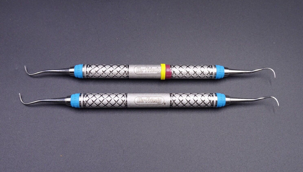 x2) Hu Friedy SC4R/4L9 Double End Columbia Curette0