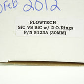 FLOWTECH SiC VS SiC KIT with 2 O Rings * Part No. 5123A (30MM)5