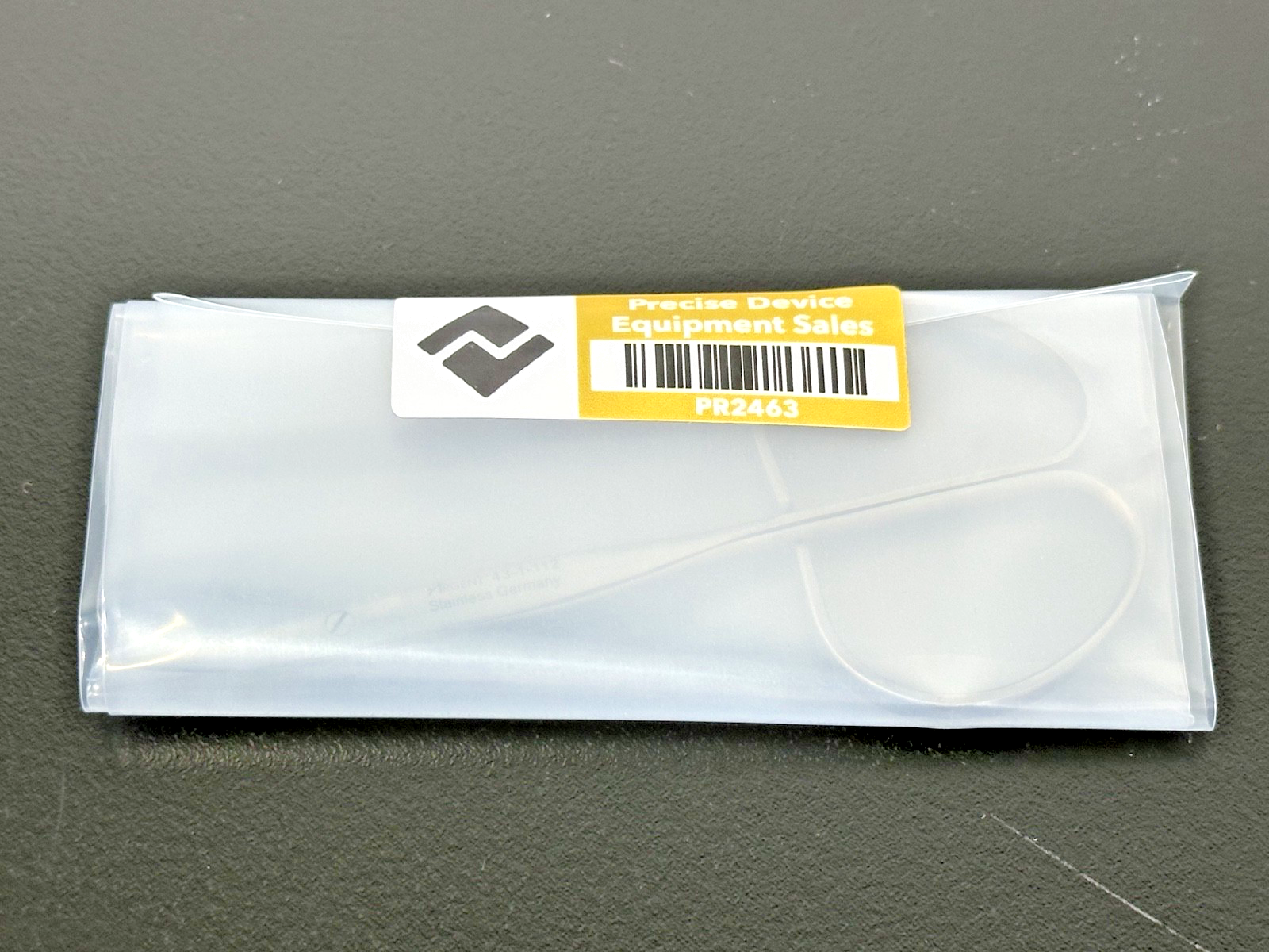 Argent 43 1 112 Gradle Eye Suture Scissors Curved Stainless3