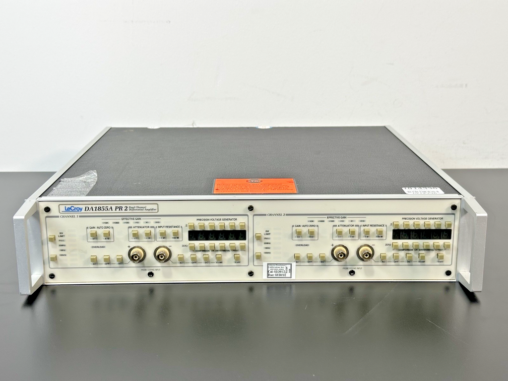 LeCroy DA1855A PR2 Dual Channel Differential Amplifier Working0