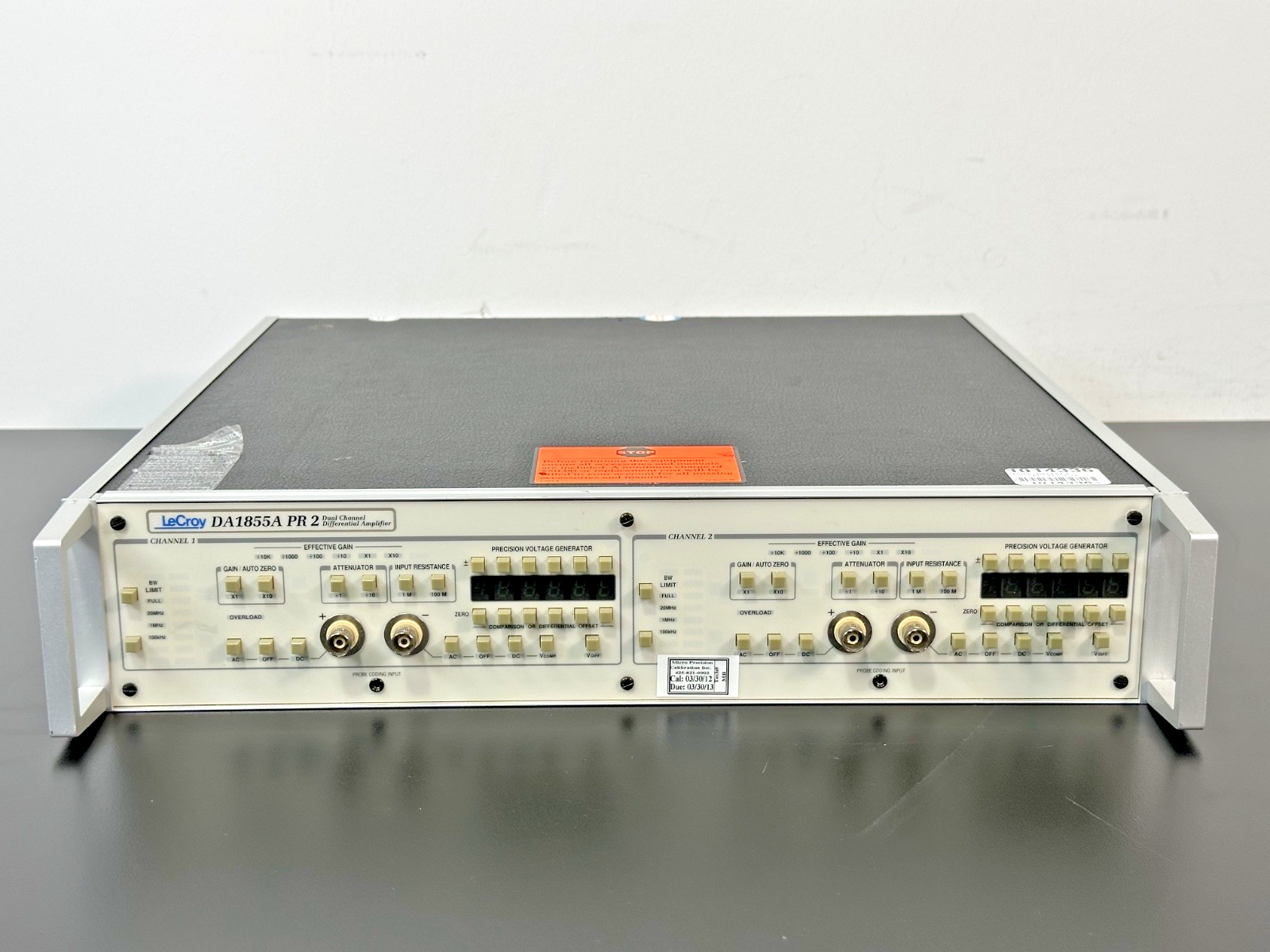 LeCroy DA1855A PR2 Dual Channel Differential Amplifier Working0