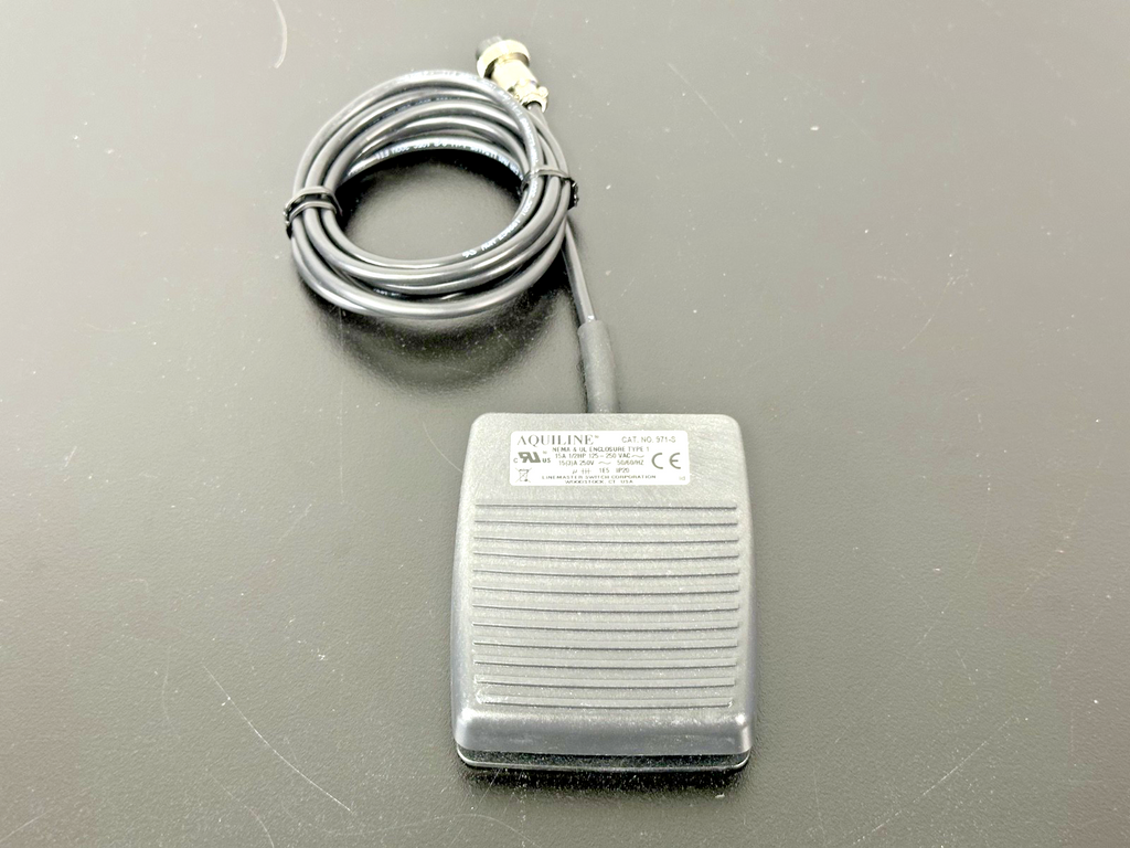 Linemaster Aquiline 971 S Momentary Foot Switch Pedal 15A 250VAC0