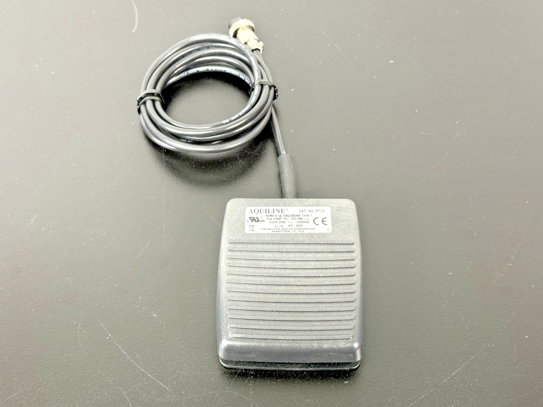 Linemaster Aquiline 971 S Momentary Foot Switch Pedal 15A 250VAC0