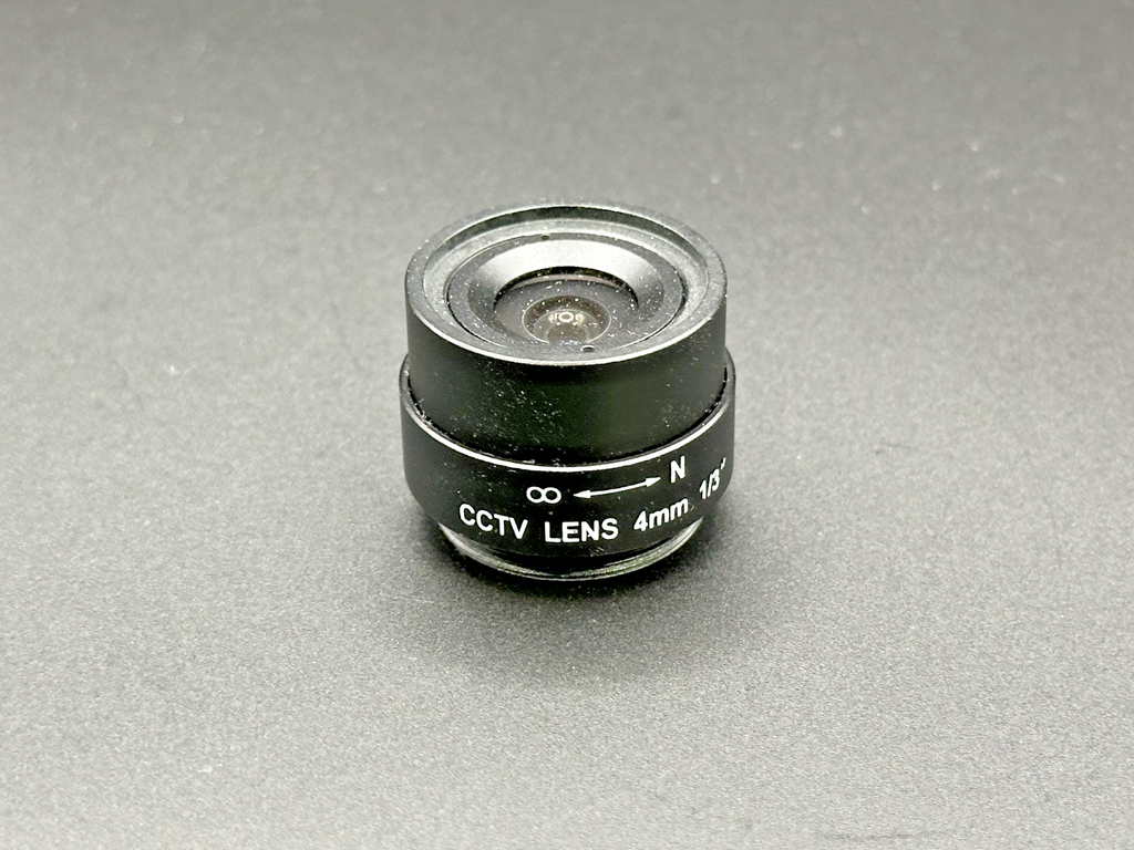 CCTV Camera Lens 4mm F1.3 Manual Focus Security Video Lens0
