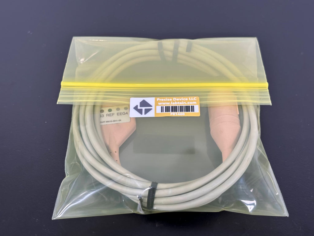 MECTA EEG Patient Cable Part # 9010 0011 04 EEG3 REF EEG4 Medical Lead Wire4