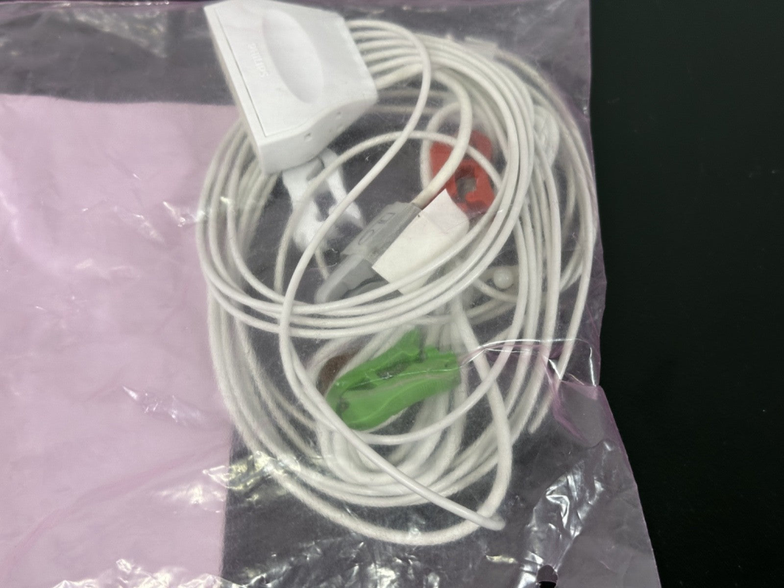Philips 989803172051 ECG 5 Lead Grabber AAMI SpO2 Telemetry Cable2