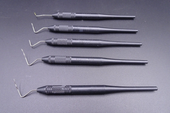Lot x5) American Eagle Dental Probe 12b #12 Black Periodontal Instruments1