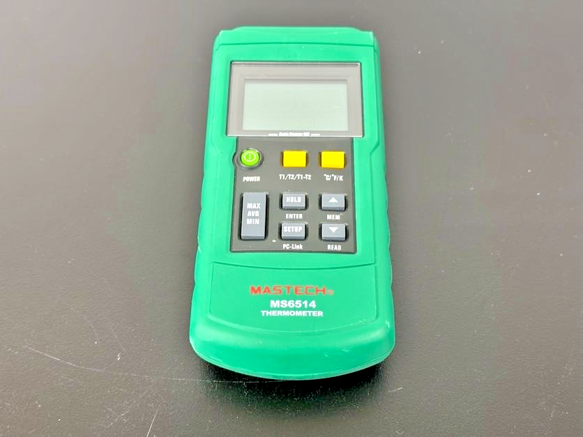 Mastech MS6514 Dual Channel Digital Thermometer Temperature Logger Meter Used0