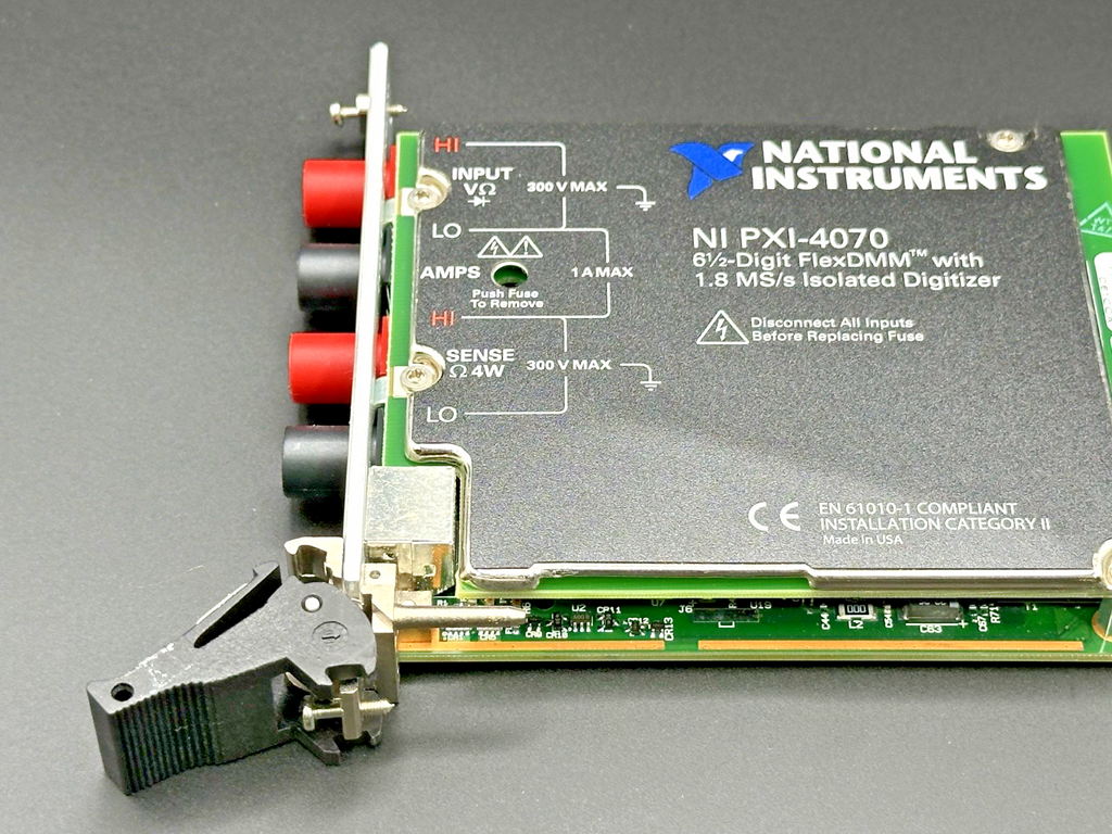 National Instruments NI PXI 4070 6.5 Digit FlexDMM 1.8 MS/s Digitizer Module5