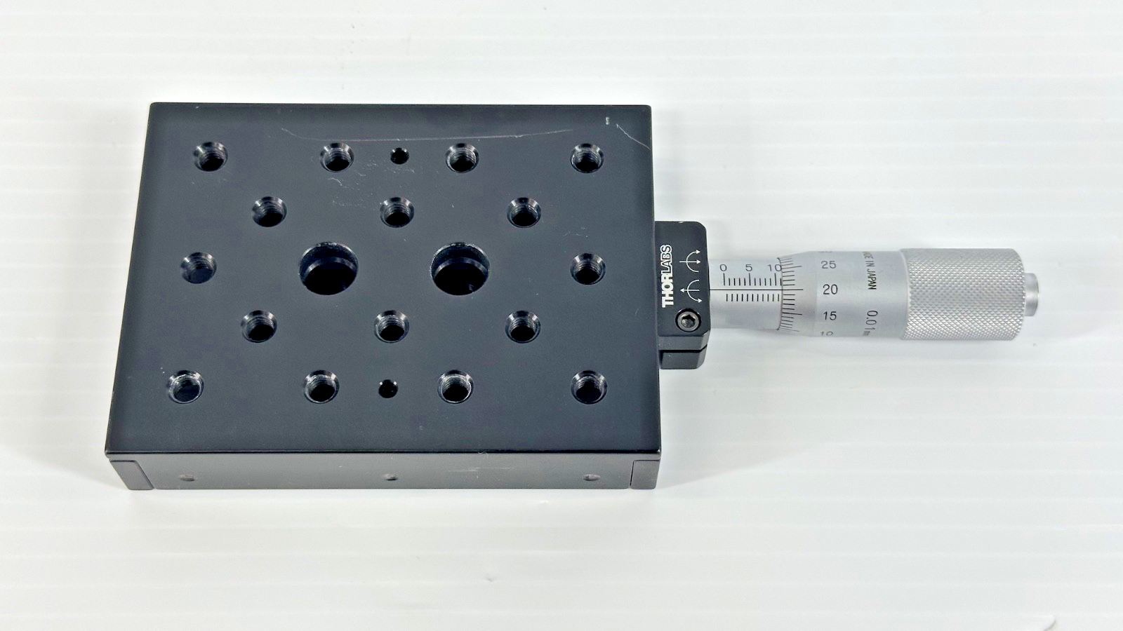 Thorlabs 25mm Manual Linear Translation Stage w/ Mitutoyo Micrometer0