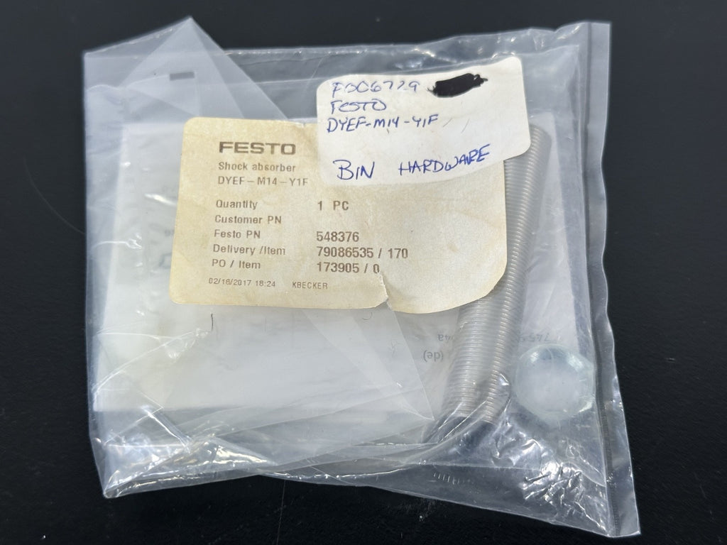 Festo DYEF M14 Y1F Shock Absorber 548376 New0
