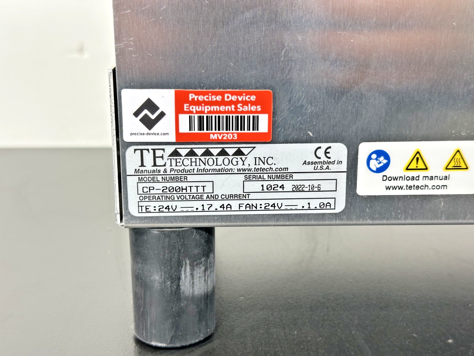 TE Technology CP 200HTTT Peltier Thermoelectric Cold Plate Cooler Used Untested5