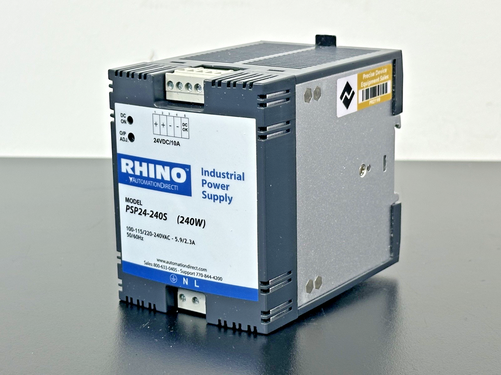 AutomationDirect RHINO PSP24 240S 24VDC 10A 240W Industrial Power Supply0