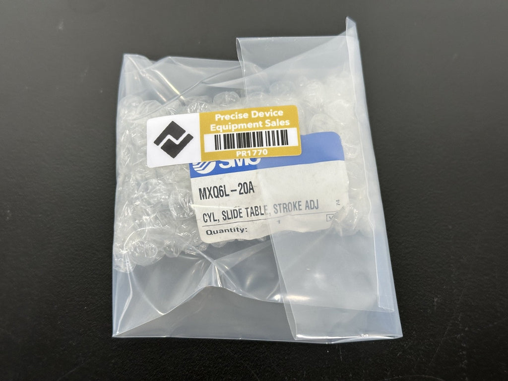 SMC MXQ6L 20A Slide Table Cylinder Stroke Adjust Pneumatic Actuator3
