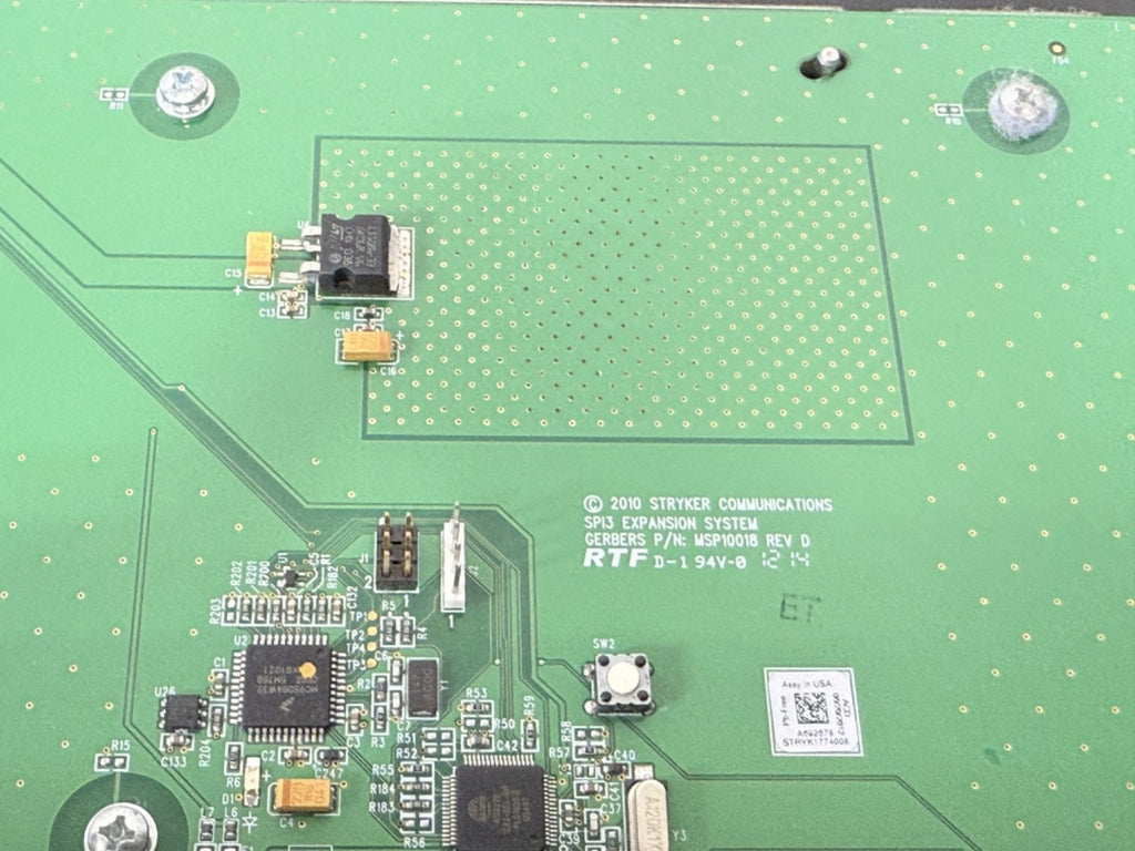 Stryker SPI3 Expansion Module MSP10018 Rev D Communication Interface Board3
