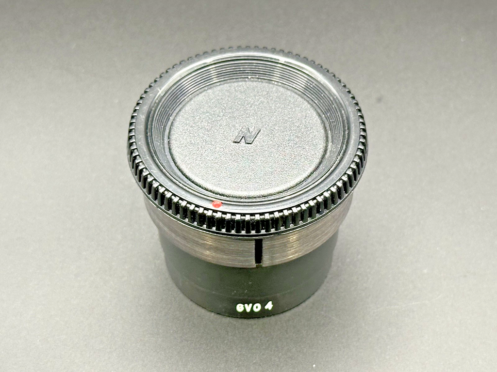 Large Optical Lens Assembly in Slotted Metal Mount with Caps1